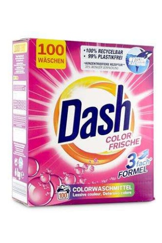 DASH Kolor Proszek do prania 6,0 KG 100 Prań DE