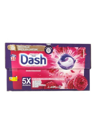 Dash Uniwersalne Kapsułki do Prania Jasmine&Rose 35 szt.