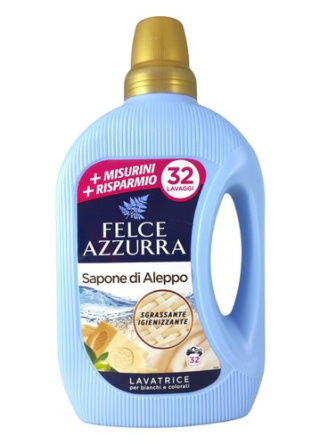 Felce Azzurra Uniwersalny Aleppo WŁOSKI żel płyn do prania 32pr 1,595L