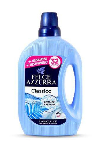 Felce Azzurra Uniwersalny Classico WŁOSKI żel płyn do prania 32pr 1,595L