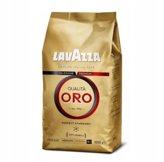Kawa ziarnista 100% Arabica Lavazza Qualita Oro 1000g
