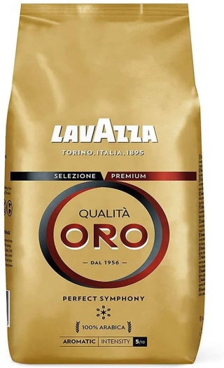 Kawa ziarnista 100% Arabica Lavazza Qualita Oro 1000g
