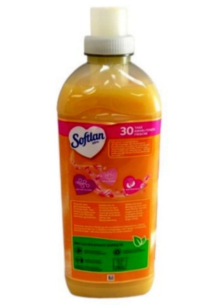 Koncentrat do płukania tkanin Softlan Wanilia i Orchidea 45 prań 1l Niemiecki DE