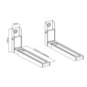 Maclean MACLEAN UCHWYT DO KUCHENKI MIKROFALOWEJ CZARNY MC-915B