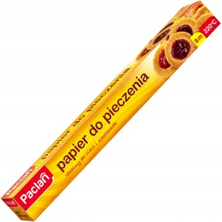 Papier do Pieczenia Brazowy PACLAN 8m Silikonowany