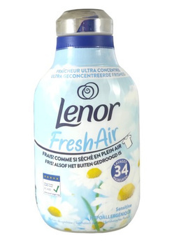 Płyn do płukania Lenor FreshAir Sensitive Hipoalergiczny 476ml 34 prań