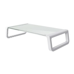 Trust Podstawka pod monitor TRUST MONTA GLASS MONITOR STAND WHT (25351)