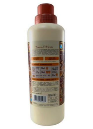 Tesori d'Oriente płyn do płukania Byzantium 760 ml 38 prań Włoski IT