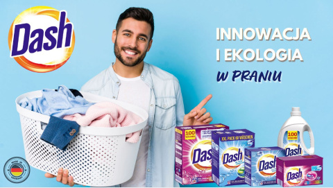 Żel do prania Dash Universal 5l 100 prań DE Żel do prania Dash Universal 5l 100 prań DE