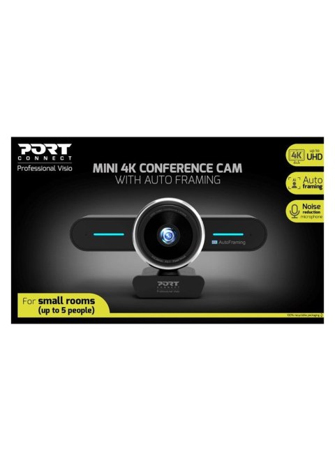PORT DESIGNS 902003 WEB CAM 4K STEREO PORT DESIGNS 902003 WEB CAM 4K STEREO