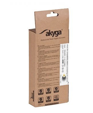 Zasilacz sieciowy Akyga AK-ND-47 do notebooka Acer, DELL, Packard Bell (19 V; 2,15 A; 40W; 5.5 mm x 1.7 mm) Zasilacz sieciowy Akyga AK-ND-47 do notebooka Acer, DELL, Packard Bell (19 V; 2,15 A; 40W; 5.5 mm x 1.7 mm)