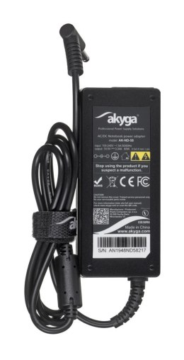 Akyga Zasilacz sieciowy Akyga AK-ND-58 do notebooka DELL (19,5 V; 3,33 A; 65W; 4.5 mm x 3 mm)