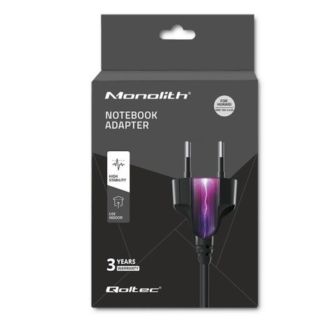 Zasilacz sieciowy Qoltec 51751 do notebooka Huawei (19 V; 3,42 A; 65W; 4 mm x 1.7 mm) Zasilacz sieciowy Qoltec 51751 do notebooka Huawei (19 V; 3,42 A; 65W; 4 mm x 1.7 mm)