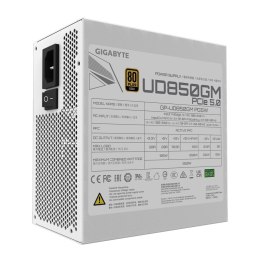 Gigabyte Zasilacz Gigabyte UD850GM PG5W 850W 80+ Gold White