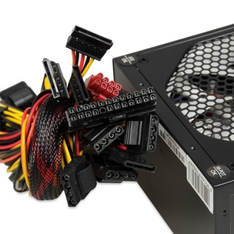 Zasilacz IBOX AURORA 500W 14 CM FAN ZIA500W14CMBOX Zasilacz IBOX AURORA 500W 14 CM FAN ZIA500W14CMBOX