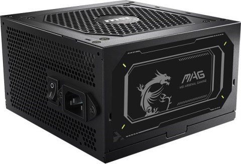 Zasilacz MSI MAG A750GL 750W PCIE5 II 80+ Gold ATX 3.1 Zasilacz MSI MAG A750GL 750W PCIE5 II 80+ Gold ATX 3.1