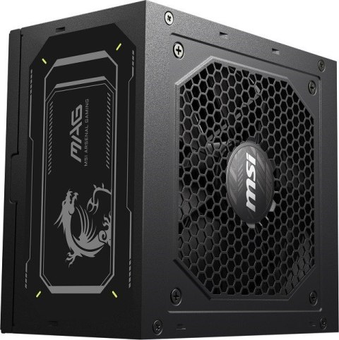 Zasilacz MSI MAG A750GL 750W PCIE5 II 80+ Gold ATX 3.1 Zasilacz MSI MAG A750GL 750W PCIE5 II 80+ Gold ATX 3.1
