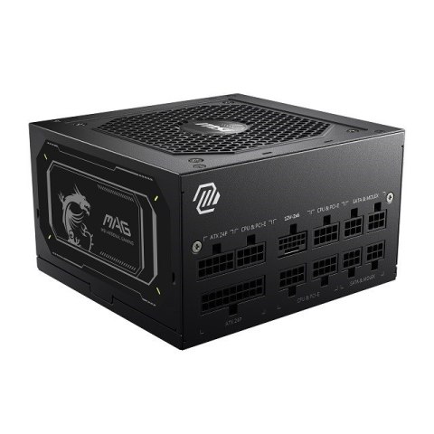 Zasilacz MSI MAG A750GL 750W PCIE5 II 80+ Gold ATX 3.1 Zasilacz MSI MAG A750GL 750W PCIE5 II 80+ Gold ATX 3.1