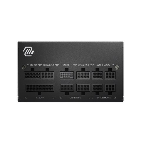 Zasilacz MSI MAG A750GL 750W PCIE5 II 80+ Gold ATX 3.1 Zasilacz MSI MAG A750GL 750W PCIE5 II 80+ Gold ATX 3.1