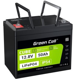Green Cell GREEN CELL AKUMULATOR LIFEPO4 CUBE 50AH 12V/12.8V 640WH LFPGC12V50AH