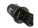 Green Cell GREEN CELL ŁADOWARKA SAMOCHODOWA GC POWERRIDE NANO36 36W 6A 2X USB-A