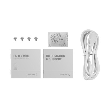 Zasilacz Deepcool PL750D WH 750W Bronze white Zasilacz Deepcool PL750D WH 750W Bronze white