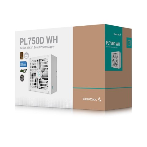 Zasilacz Deepcool PL750D WH 750W Bronze white Zasilacz Deepcool PL750D WH 750W Bronze white