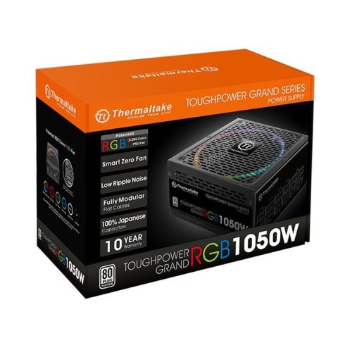 Zasilacz Thermaltake Toughpower Grand Riing 1050W PS-TPG-1050F1FAPE-1 (1050 W; 140 mm) Zasilacz Thermaltake Toughpower Grand Riing 1050W PS-TPG-1050F1FAPE-1 (1050 W; 140 mm)