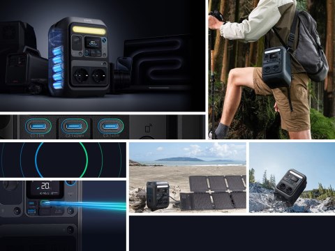 Przenośna stacja zasilania Anker Solix C300X 288Wh 300W Przenośna stacja zasilania Anker Solix C300X 288Wh 300W