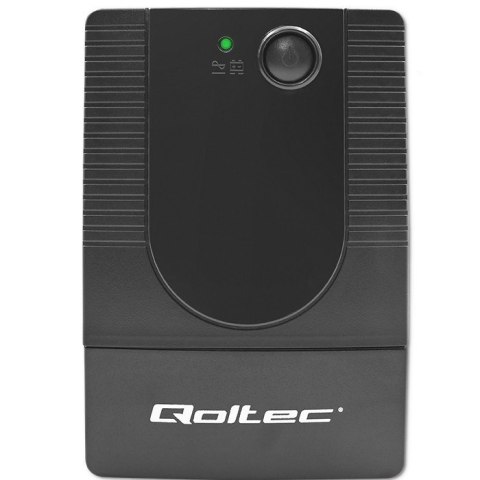 QOLTEC ZASILACZ AWARYJNY UPS LINE INTERACTIVE | MONOLITH | 650VA | 360W QOLTEC ZASILACZ AWARYJNY UPS LINE INTERACTIVE | MONOLITH | 650VA | 360W
