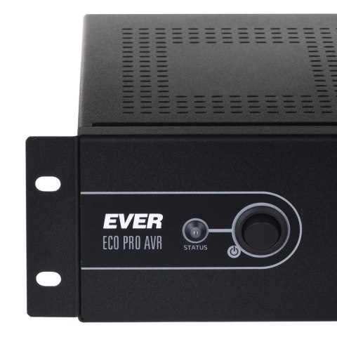 Zasilacz UPS EVER ECO Pro 1200 AVR CDS 19" (Rack; 1200VA) (W/EAVRRM-001K20/00) Zasilacz UPS EVER ECO Pro 1200 AVR CDS 19" (Rack; 1200VA) (W/EAVRRM-001K20/00)