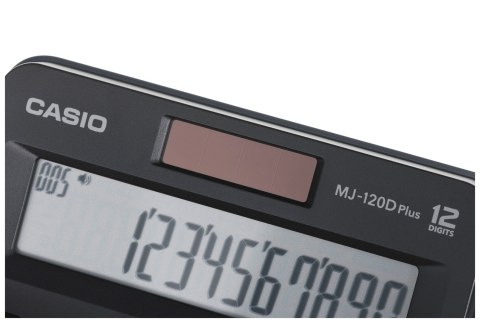 CASIO KALKULATOR BIUROWY MJ-120D PLUS CZARNY, 12 CYFROWY WYŚWIETLACZ Casio