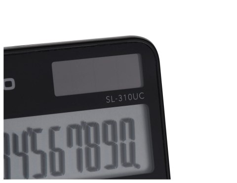 CASIO KALKULATOR KIESZONKOWY SL-310UC-BK CZARNY, 10 CYFROWY WYŚWIETLACZ Casio CASIO KALKULATOR KIESZONKOWY SL-310UC-BK CZARNY, 10 CYFROWY WYŚWIETLACZ Casio