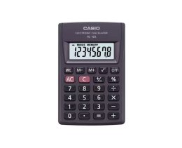 CASIO Kalkulator kieszonkowy HL-4A-B 8-cyfrowy 56x87mm czarny Casio