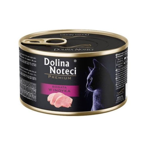 DOLINA NOTECI BOGATA W indyka karma dla kota 185g DOLINA NOTECI DOLINA NOTECI BOGATA W indyka karma dla kota 185g DOLINA NOTECI