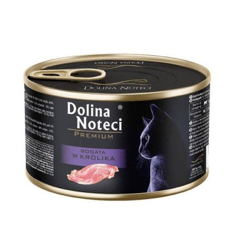 DOLINA NOTECI BOGATA W królika karma dla kota 185g DOLINA NOTECI DOLINA NOTECI BOGATA W królika karma dla kota 185g DOLINA NOTECI