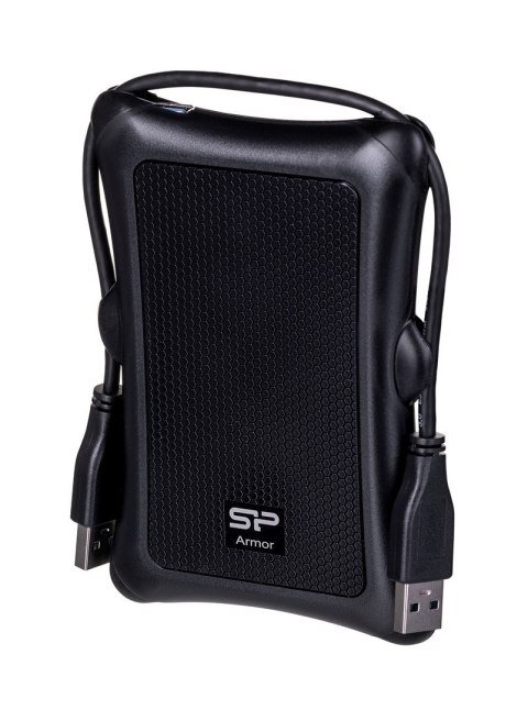 Dysk zewnętrzny HDD Silicon Power Armor A30 (1TB; 2.5"; USB 3.2; 5400 obr/min; Black; SP010TBPHDA30S3A) Silicon Power