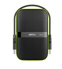 Silicon Power Dysk zewnętrzny HDD Silicon Power Armor A60 (2TB; 2.5"; USB 3.2; 5400 obr/min; Green-Black; SP020TBPHDA60S3K)