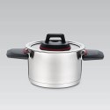 Garnek ze skład.uszami+pokrywka MR-3530-16 1,6L Maestro