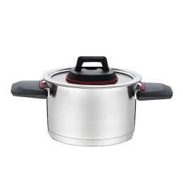 Garnek ze skład.uszami+pokrywka MR-3530-24 5,5L Maestro