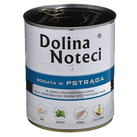DOLINA NOTECI Premium bogata w pstrąga - mokra karma dla psa - 800g DOLINA NOTECI DOLINA NOTECI Premium bogata w pstrąga - mokra karma dla psa - 800g DOLINA NOTECI