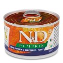 FARMINA N&D Dog Lamb, pumpkin, blueberry Mini Puppy - mokra karma dla szczeniąt - 140 g Farmina