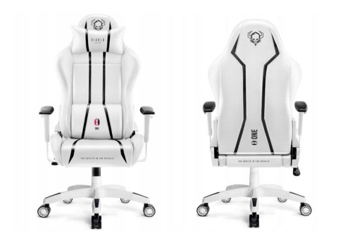Fotel gamingowy DIABLO X-ONE 2.0 normal fotel biało-czarny DIABLO CHAIRS