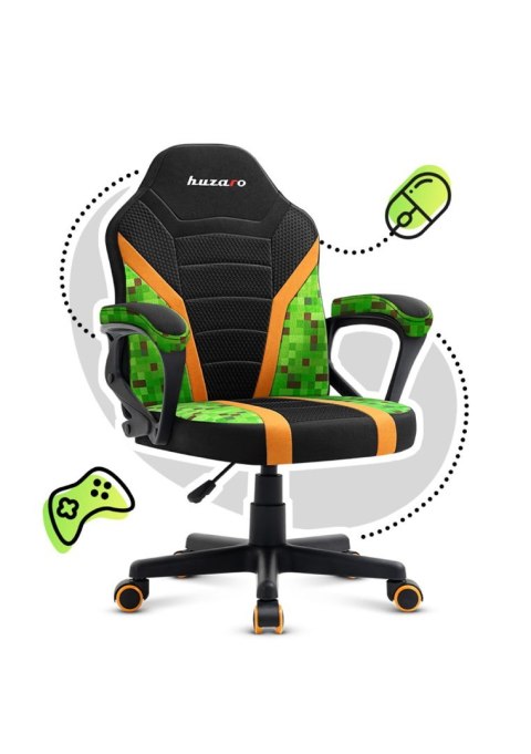 Fotel gamingowy dla dziecka HZ-Ranger 1.0 Pixel mesh Huzaro