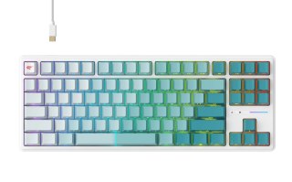 Klawiatura gamingowa Havit KB901L (biało-zielony) HAVIT