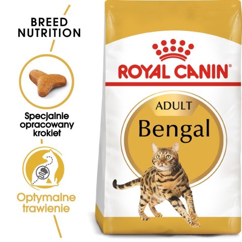 ROYAL CANIN Bengal Adult - sucha karma dla dorosłego kota - 10 kg Royal Canin