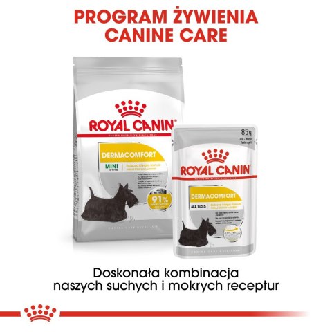 ROYAL CANIN Mini Dermacomfort - karma dla psów dorosłych ras małych - 3kg Royal Canin