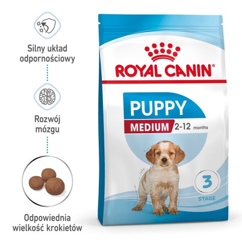 ROYAL CANIN SHN Medium Puppy - sucha karma dla szczeniąt - 15 kg Royal Canin