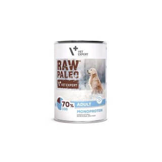 VetExpert Raw Paleo Dorsz Adult Can 400g VetExpert
