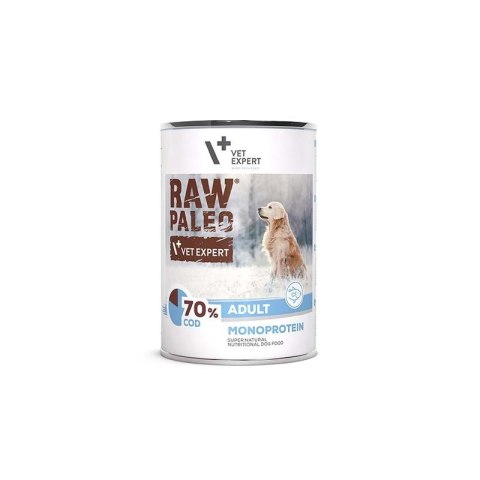 VetExpert Raw Paleo Dorsz Adult Can 400g VetExpert VetExpert Raw Paleo Dorsz Adult Can 400g VetExpert